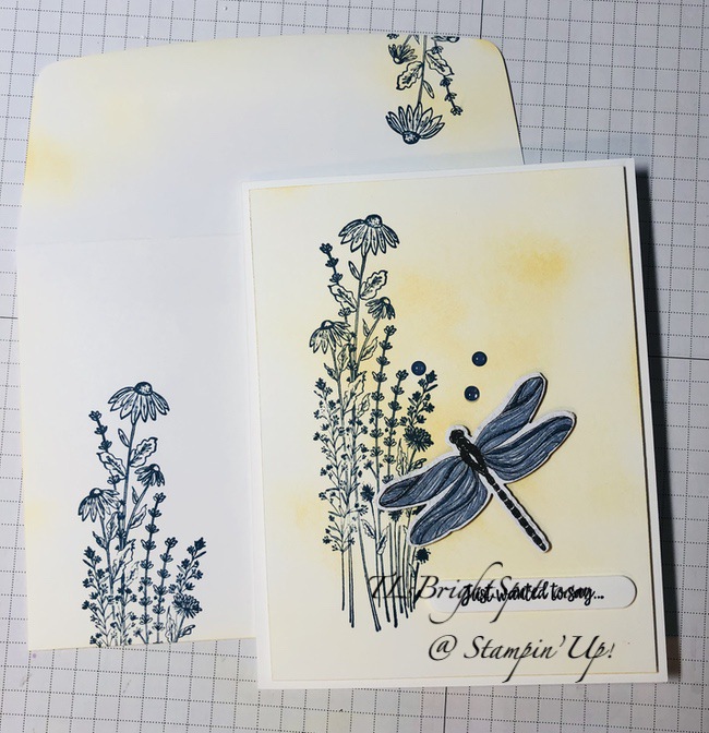 Stampin' Up Dragonfly Garden | TLsBrightSpot