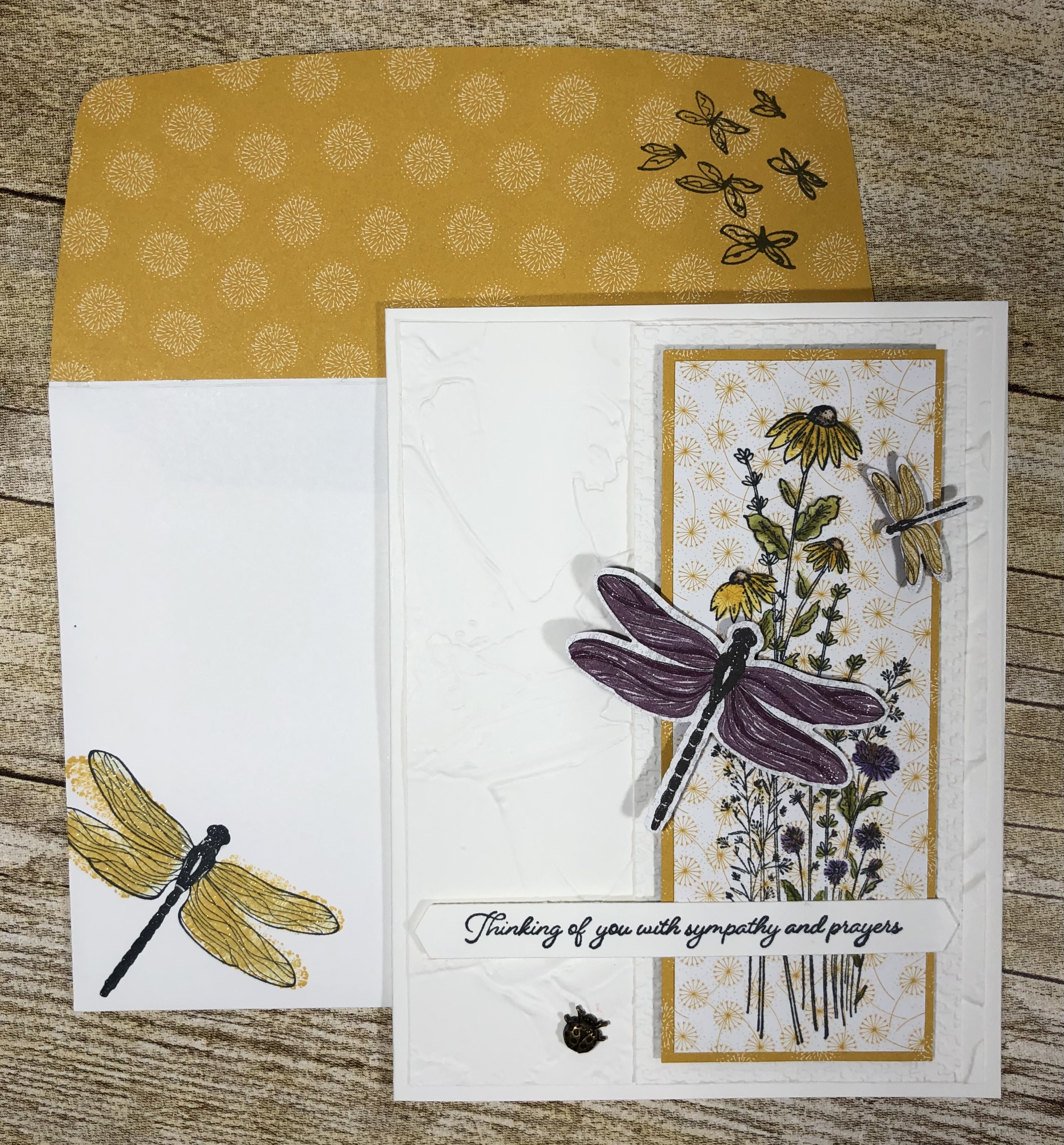 Stampin' Up! Garden Wishes & Dragonfly Garden | TLsBrightSpot