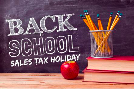 Stampin' Up! Back to School Sales Tax Holiday