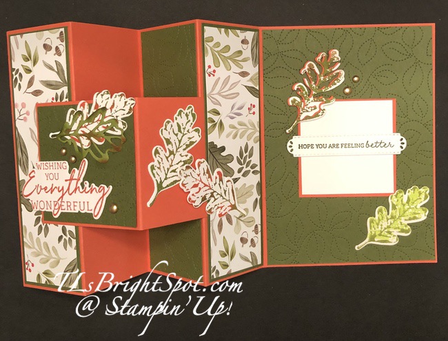 Stampin' Up! Fall Fun Fold 9/8.2