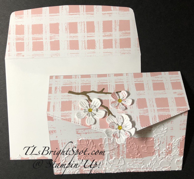 Stampin' Up! Apple Blossom Envelope Fun Fold.4