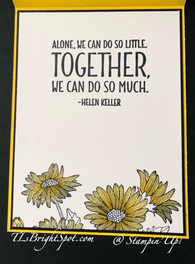 Stampin' Up! Daisy Garden Thinking of you.2