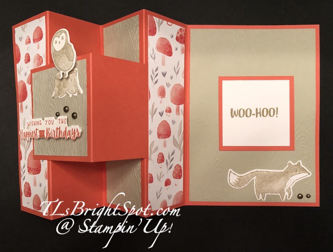 Stampin' Up! Happier Than Happy Fun Fold.2