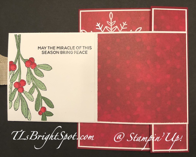 Stampin' Up! Boughs of Holly Fun Fold Thu Hop.6