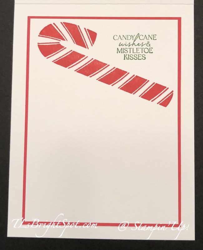 Stampin' Up! Sweet Candy Canes for the inside.2