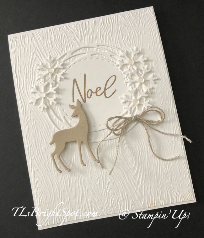 Stampin' Up! Frosted Flurry Dies, Painted Labels Dies & Grove Dies
