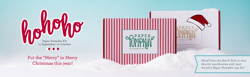 Stampin' Up! October Paper Pumpkin Kit