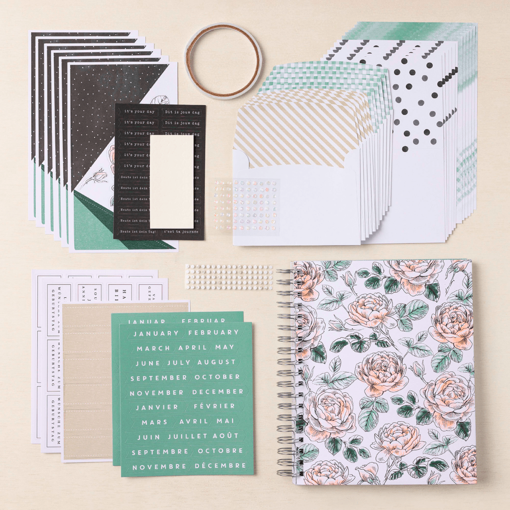 Stampin' Up! Birthday Card Organizer kit