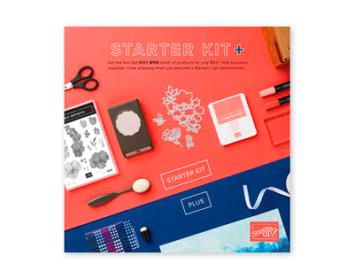 Stampin' Up! Starter kit promotion