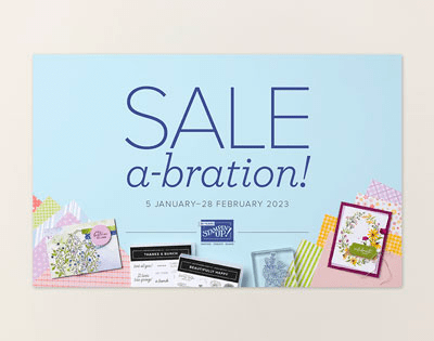 Stampin' Up! Sale-a-bration Jan/Feb 2023