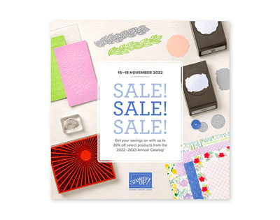 Stampin' Up! Seasonal Sale