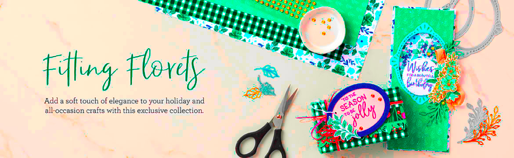 Stampin' Up! Fitting Florets banner