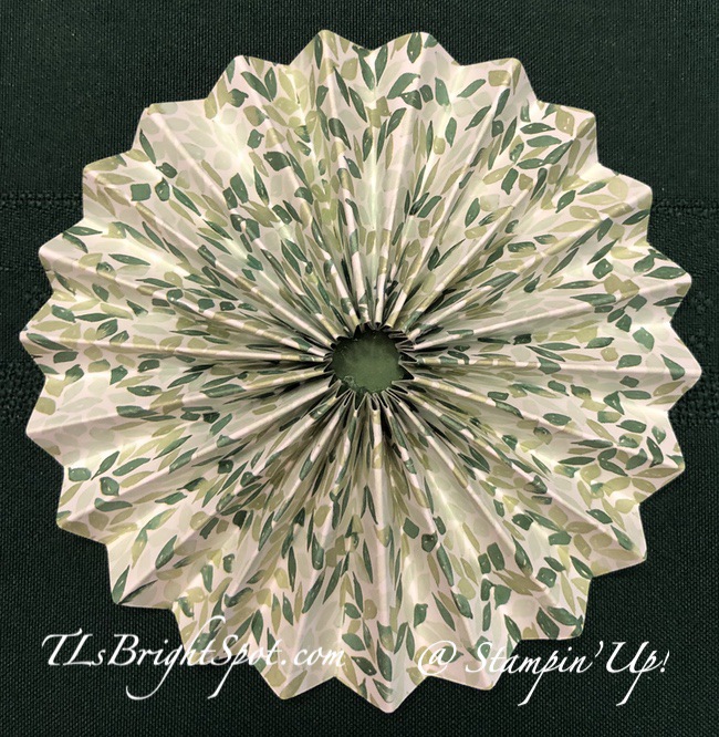 Stampin' Up! Paper decoration.3