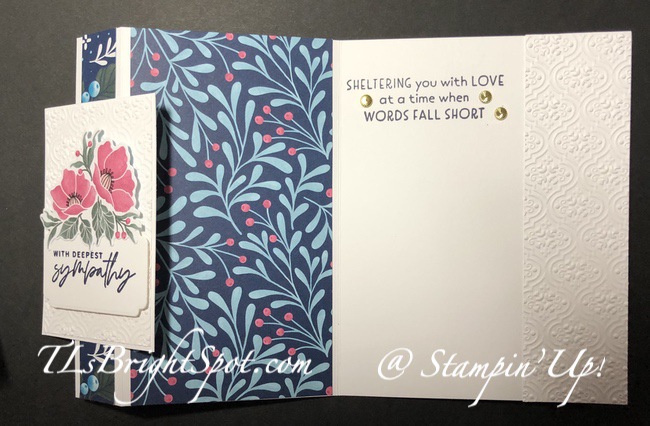 Stampin' Up! Something Fancy Sympathy 

Fun Fold.2