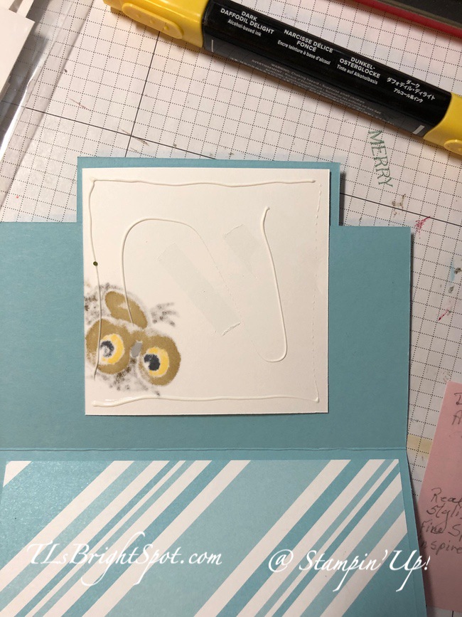 Stampin' Up! Adorable Owls Fun Fold.3