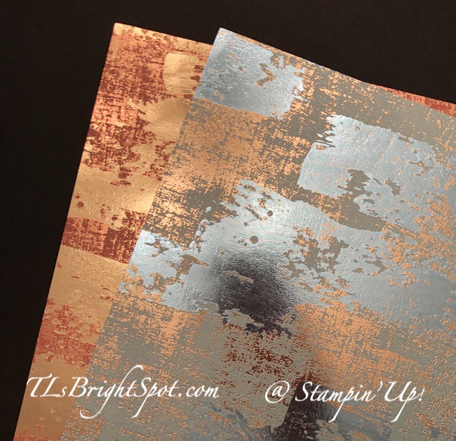 Stampin' Up! Dry Brushed Metallic Sp. DSP