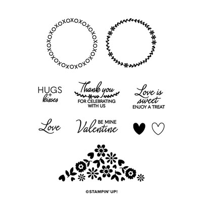 STampin' Up! Love Treats kit. stamps