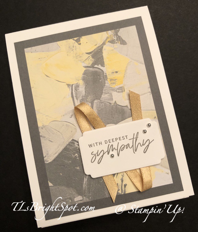 Stampin' Up! Fancy Flora Tent Fun Fold Sympathy