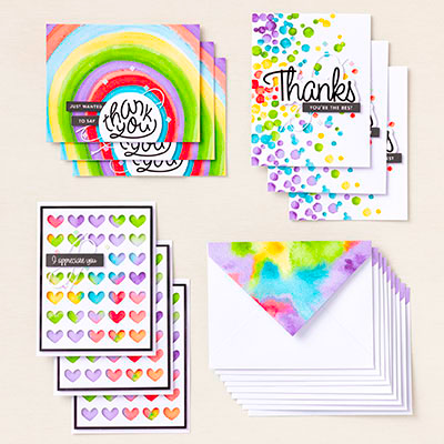 Stampin' Up! Saying Thanks kit