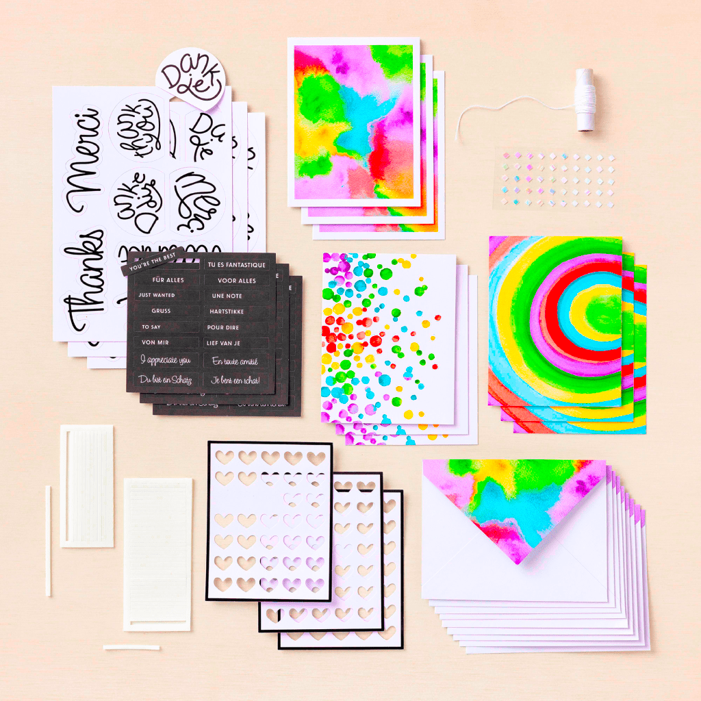 Stampin' Up! Saying Thanks kit parts