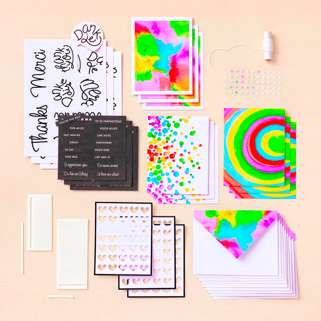 Stampin' Up! Saying Thanks kit parts