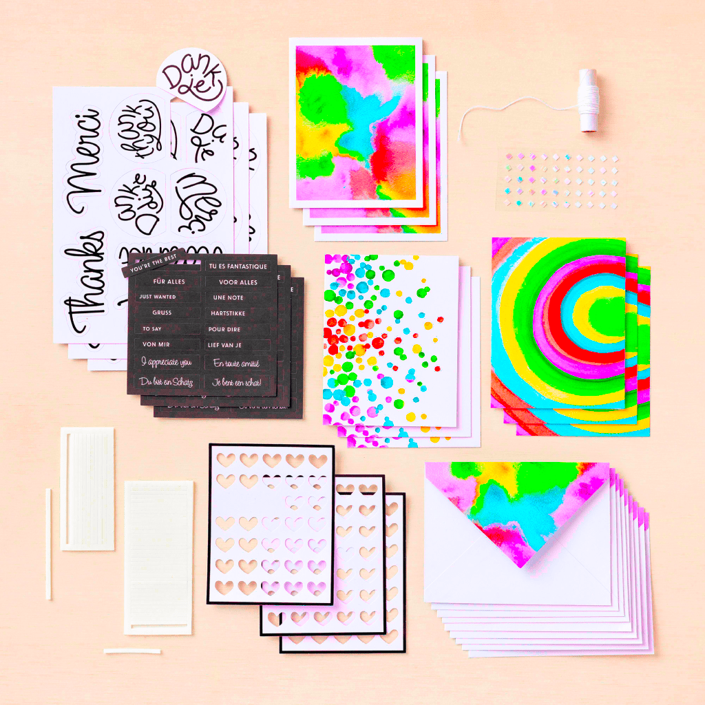 Stampin' Up! Saying Thanks kit parts