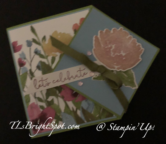 Stampin' Up! Diamond Flip Fold.1