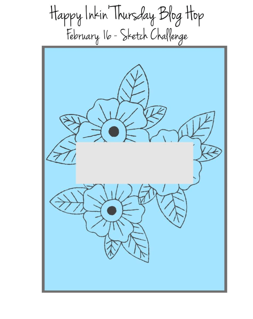 Stampin' Up! Blog Hop sketch challenge