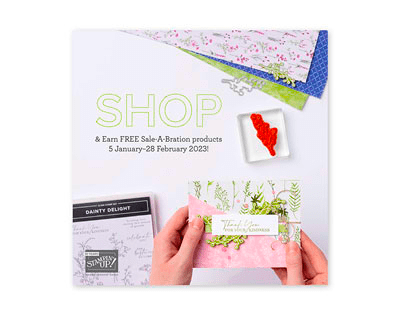 Stampin' Up! SHOP Promotion