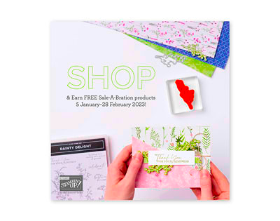 Stampin' Up! SHOP Promotion