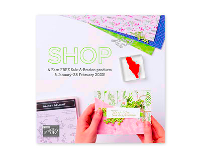 Stampin' Up! SHOP PROMO