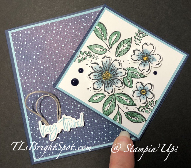 Stampin' Up! Petal Park Diamond Flip Fold.1