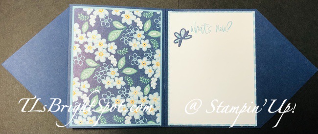 Stampin' Up! Petal Park Diamond Flip Fold.3