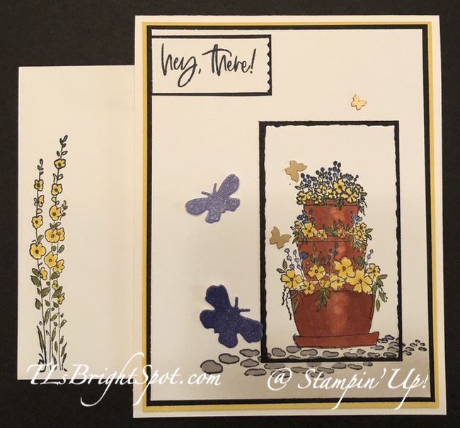 Stampin' Up! Scenic Garden card w/ envelope