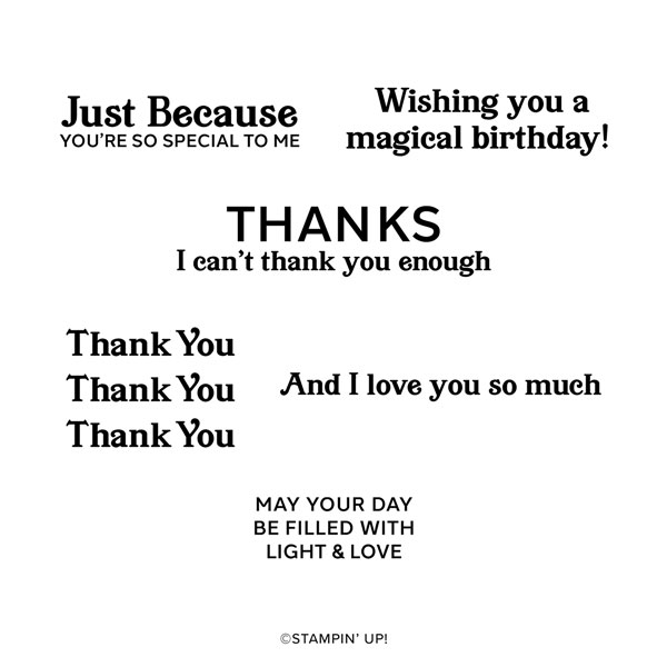 Stampin' Up! Colorful Kaleidoscope Kit stamps