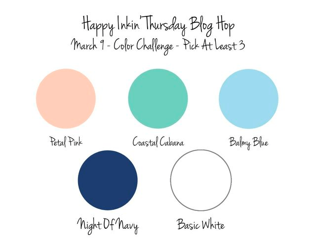 Stampin' Up! Blog Hop Color Challenge