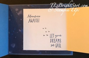 Stampin' Up! Let's Set Sail fun fold