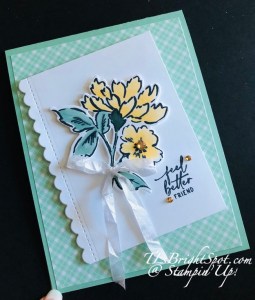 Stampin' Up! Hand-Penned Petals