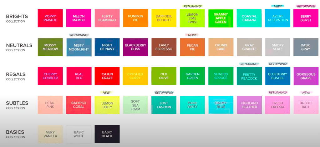 Stampin' Up! Color Refresh