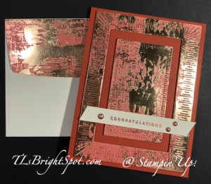Stampin' Up! Congratulations Card