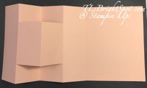 Stampin' Up! Trifold Shutter Card