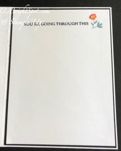 Stampin' Up! Lasting Joy w/ Hello, Irrisistible DSP, inside