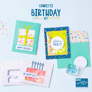 Stampin' Up! Confetti Birthday kit