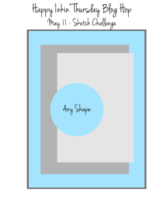 Stampin' Up! Happy Inkin' Sketch Challenge