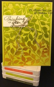 Stampin' Up! Gorgeous Garden Dies