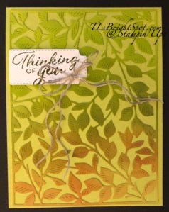 Stampin' Up! Gorgeous Leaves Dies.2