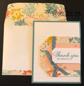 Stampin' Up! Card 1 w/ envelope