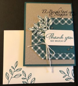 Stampin' Up! Card 3 w/ envelope