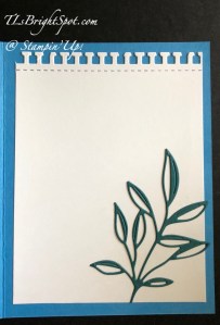 Stampin' Up! Gorgeously Made Thank You, inside