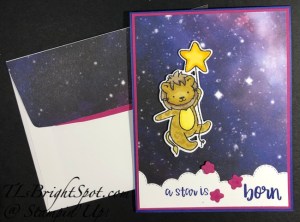 Stampin' Up! Little Dreamers card & envelope